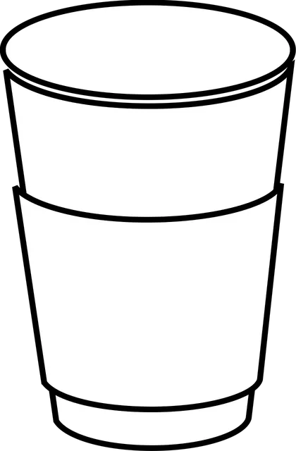 Fluted Plastic Choco Cup