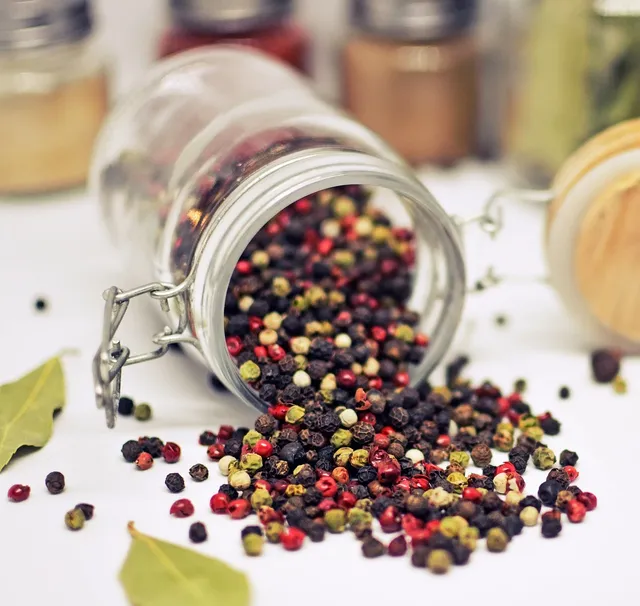 Glass Tube Spice Jar Set with 10 Tubes