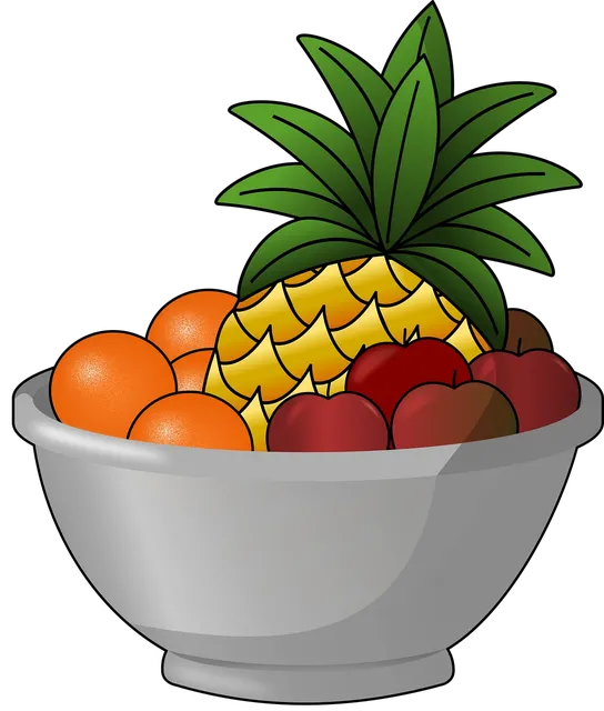 Spectrum Circle Shapes Round Fruit Bowl Chrome
