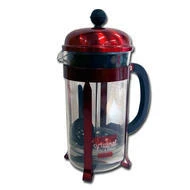 Bodum CHAMBORD  Coffee maker, 8 cup, 1.0 l, 34 oz Metallic red