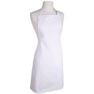 Full Apron Basic White