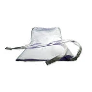 Half Apron with Pocket White
